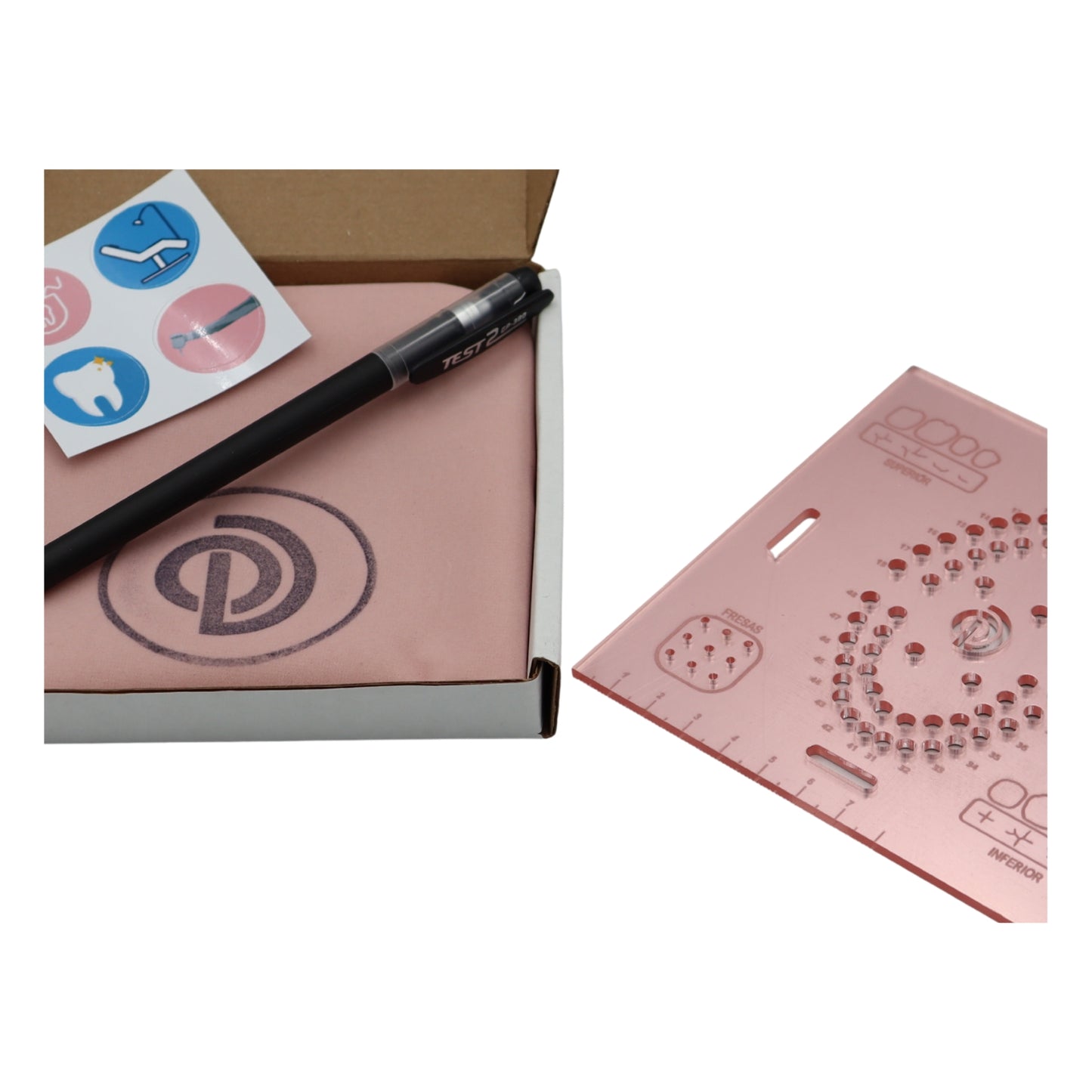 Plantilla de aislamiento (Aislado) absoluto -Rose Gold